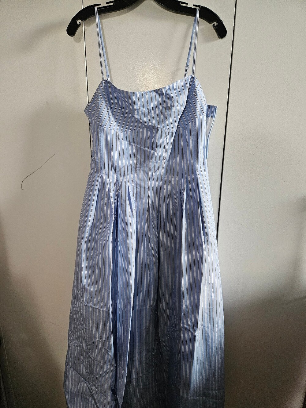 NWT Simkhai Kittiya Dress | Harbor Blue Stripe | Size 8 | $495 Retail